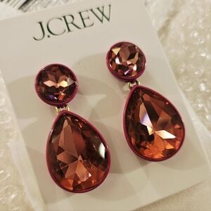 NWT! Pink Brulee Earrings